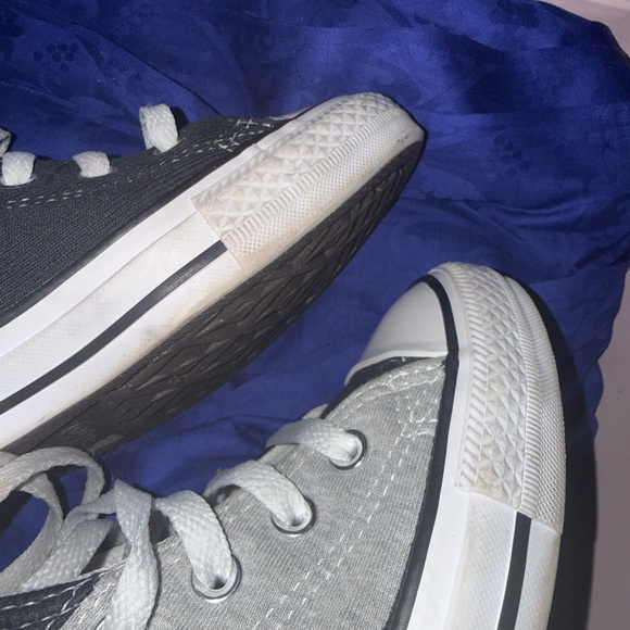 Converse Chuck Taylor All Star High 168762C Grey Black Womens 8/Mens 6/EUR 39 - Picture 12 of 15